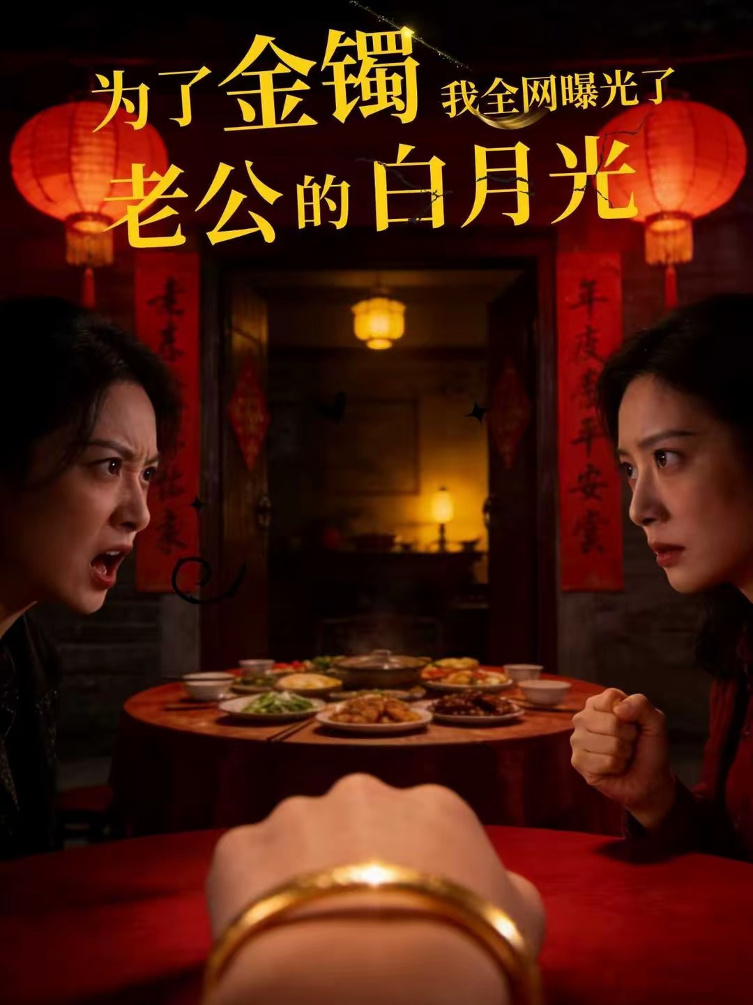 为了金镯，我全网曝光了老公的白月光(全集)